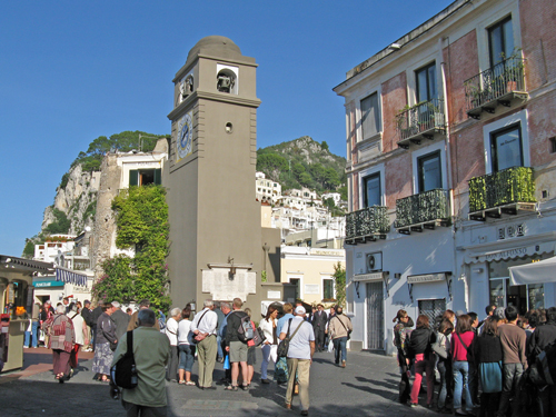 Clock Tower on Capri