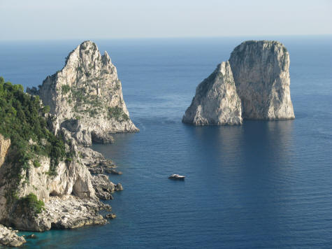 Faraglioni Rocks off Capri Island