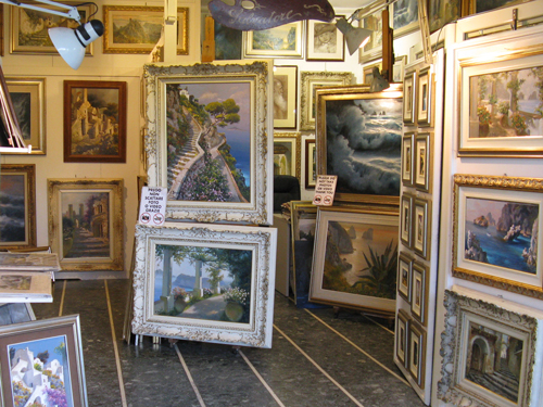 Paintings of Capri